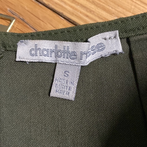 Olive green pencil skirt - Picture 3 of 3